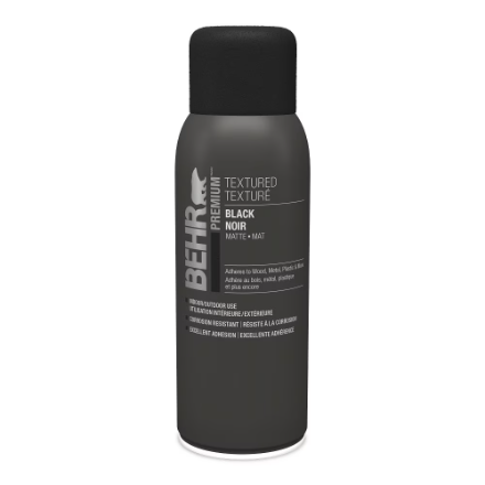 NRX CoverThane Topcoat 20 oz. Black Spray Paint