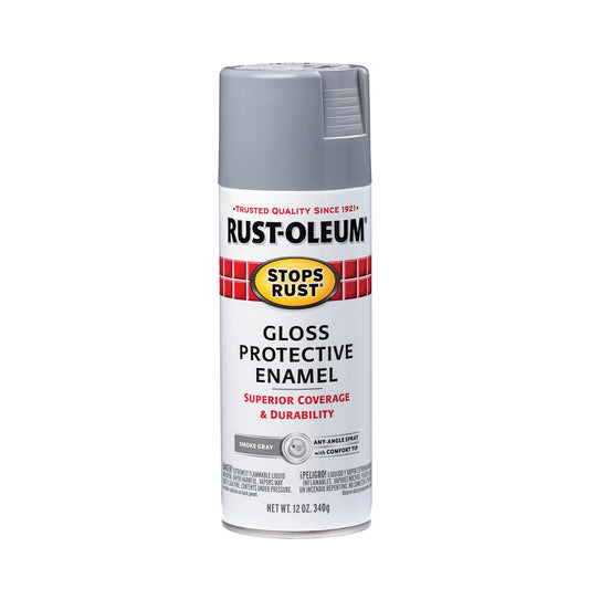 NRX CoverThane Topcoat 20 oz. Gray Spray Paint