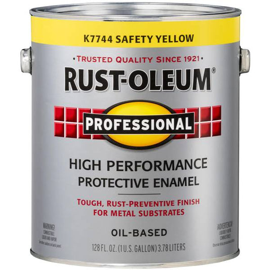 NRX CoverThane Topcoat 1 Gallon Safety Yellow Paint
